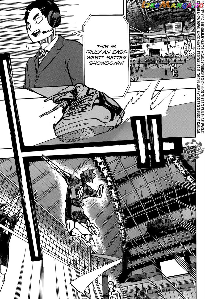 Haikyuu!!, Chapter 249 image 18